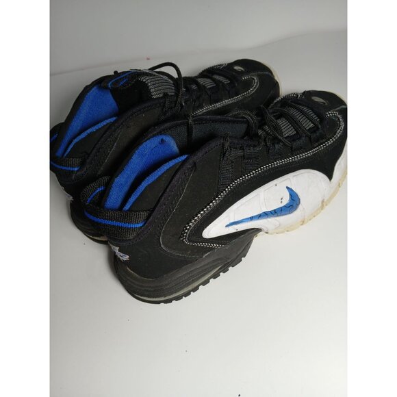Nike Youth 5Y Black White Air Max Penny 1 Shoes DQ7774-001 Pre-Owned - Picture 4 of 6